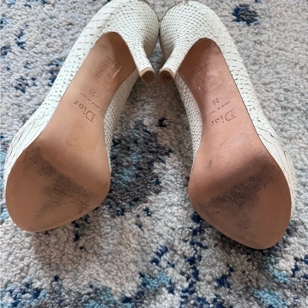 Christian Dior Python Pumps - Picture 3 of 9